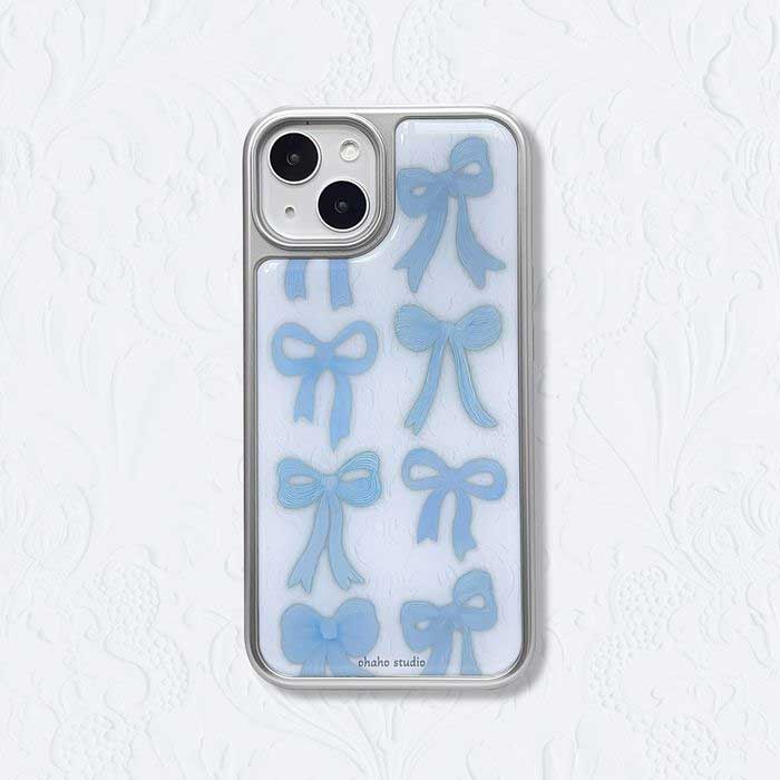 Ribbon Breeze Phone case (실버 에폭시 범퍼) | 겟몰 쇼핑몰솔루션 디자인 파이브3